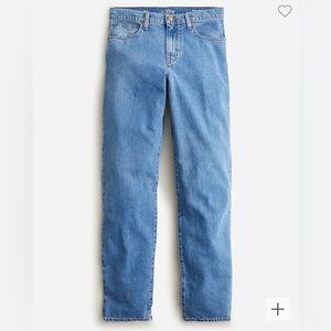 Jcrew High Rise Slouchy Straight Jeans